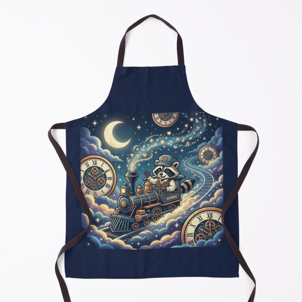 Item preview, Memories Train – Raccoon Conductor of Time designed and sold by Dogandesighn.