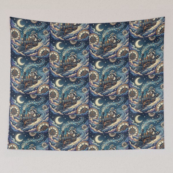 Item preview, Memories Train – Raccoon Conductor of Time  designed and sold by Dogandesighn.