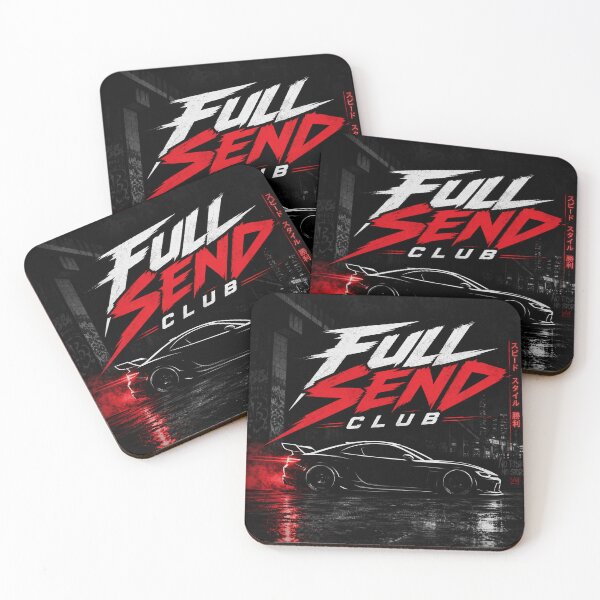 Item preview, Full Send Club | Urban Street Racing Minimalist designed and sold by Jandedan.