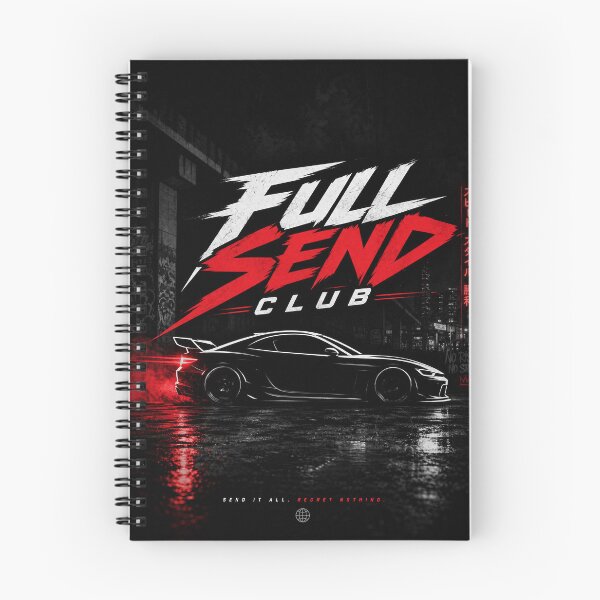 Item preview, Full Send Club | Urban Street Racing Minimalist designed and sold by Jandedan.