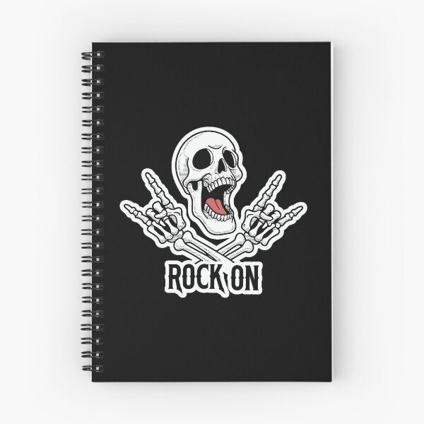 Item preview, Rock On Skeleton Hand Sign Heavy Metal Skull Graphic Design designed and sold by TipTop GFX.