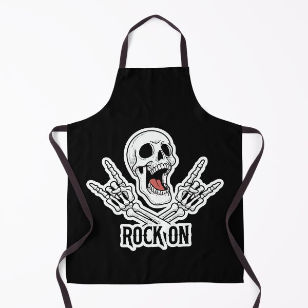Item preview, Rock On Skeleton Hand Sign Heavy Metal Skull Graphic Design designed and sold by TipTop GFX.