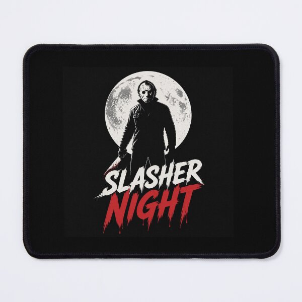 Item preview, Slasher Night Retro Horror Movie Inspired Design designed and sold by Shadryx.