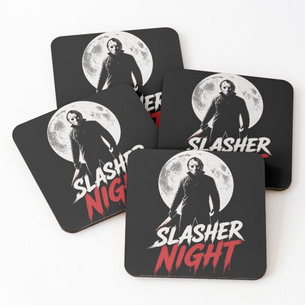 Item preview, Slasher Night Retro Horror Movie Inspired Design designed and sold by Shadryx.