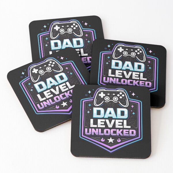 Item preview, Dad Level Unlocked – Gamer Fatherhood Graphic designed and sold by Snedsdigital.