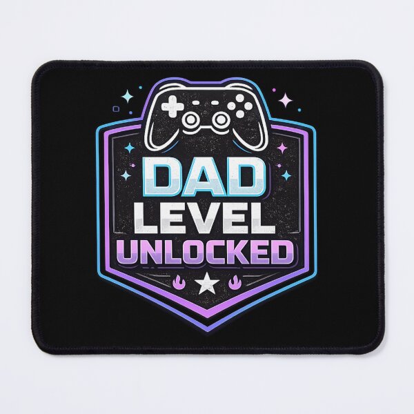 Item preview, Dad Level Unlocked – Gamer Fatherhood Graphic designed and sold by Snedsdigital.
