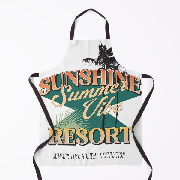 Item preview, Sunshine Summer Vibe Resort Retro Palm Tree T-Shirt designed and sold by Atique Creations.