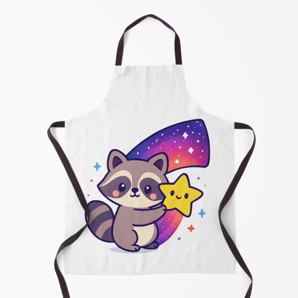 Item preview, Catch Your Chance Raccoon - Space Kawaii Sticker designed and sold by foryouandyours.