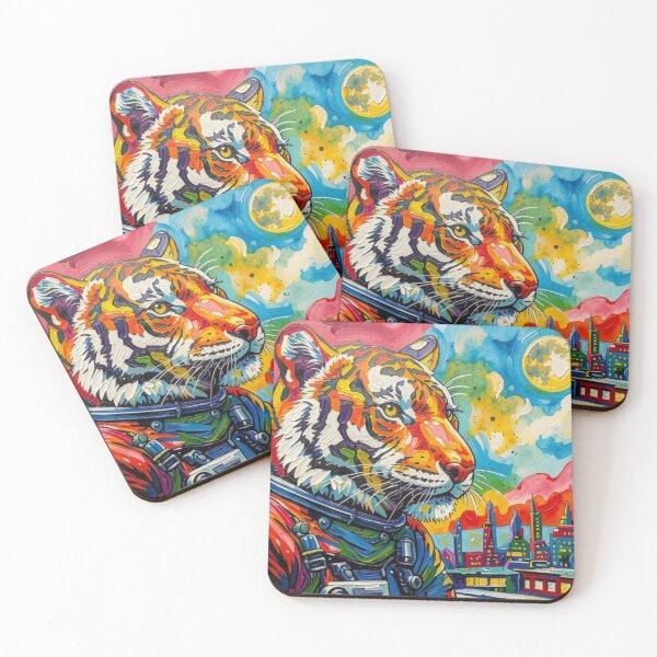 Item preview, TIGERS IN SPACE-6 designed and sold by truthtopower.