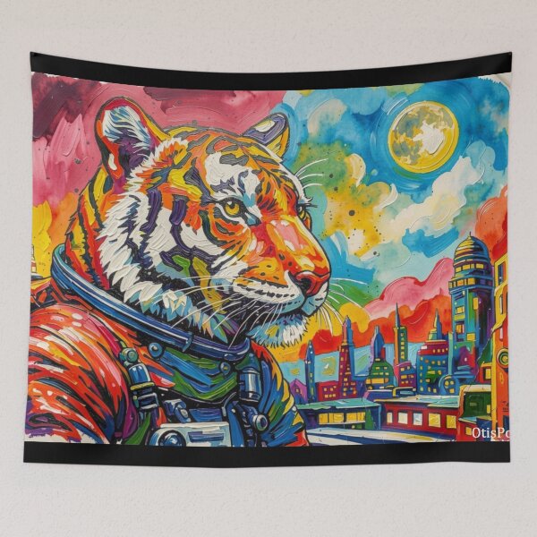 Item preview, TIGERS IN SPACE-6 designed and sold by truthtopower.
