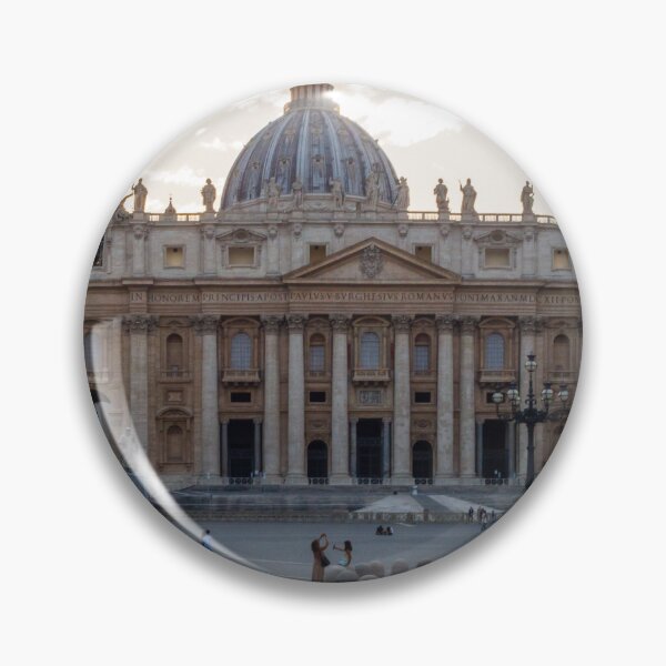Item preview, St. Peter's Basilica Exterior Facade And Dome In Vatican City Over St. Peter's Square, Rome designed and sold by Nmallia.