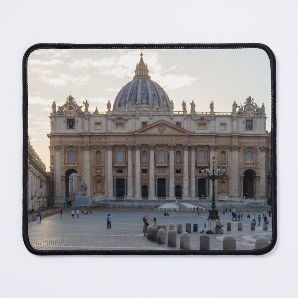 Item preview, St. Peter's Basilica Exterior Facade And Dome In Vatican City Over St. Peter's Square, Rome designed and sold by Nmallia.