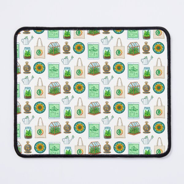 Item preview, Solarpunk Aesthetic Eco Optimist Green Technology Illustrative Art designed and sold by Osmose-Studio ⭐⭐⭐⭐⭐.
