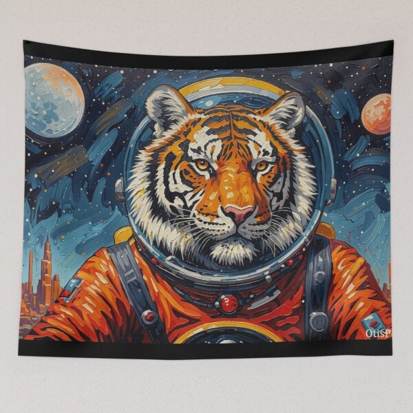 Item preview, TIGERS IN SPACE-5 designed and sold by truthtopower.