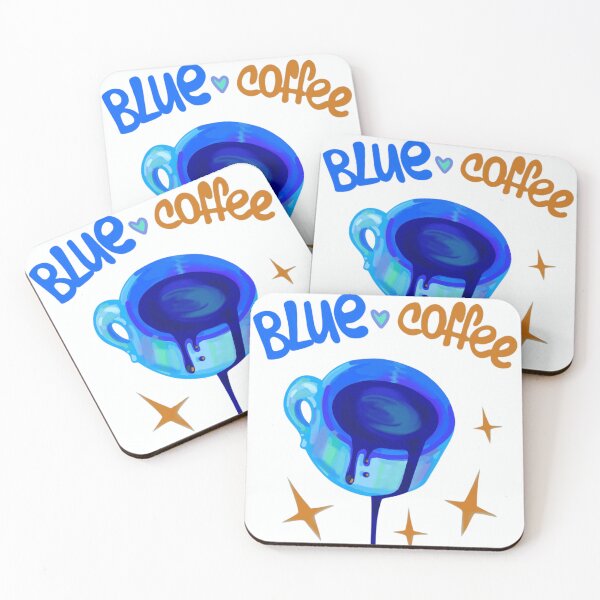Item preview, Trippy Blue Coffee Cup Aesthetic Melting Caffeine Streetwear designed and sold by Spooky-Fluffy.
