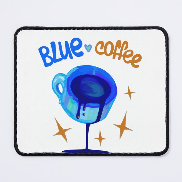 Item preview, Trippy Blue Coffee Cup Aesthetic Melting Caffeine Streetwear designed and sold by Spooky-Fluffy.
