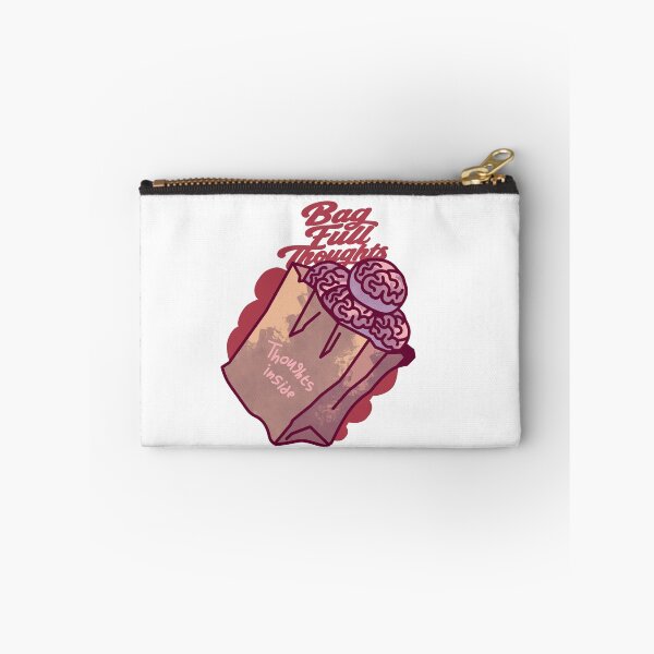 Item preview, Bag Full Thoughts Funny Overthinker Mental Health designed and sold by SamCollinsArt.