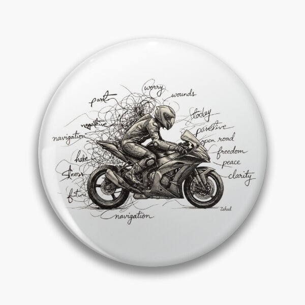 Item preview, Motorcycle Life bike  love designed and sold by LOVADII.