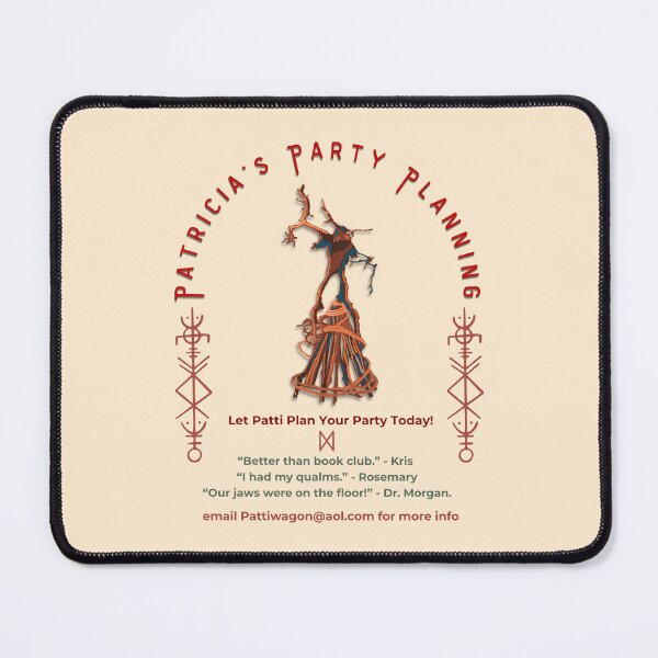 Item preview, Patricia's Party Planning Flyer designed and sold by MsBrillMakes.