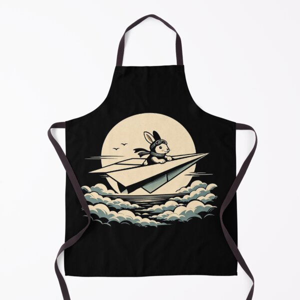 Item preview, Paper Plane Pilot – Adventurous Rabbit in the Sky designed and sold by Dogandesighn.