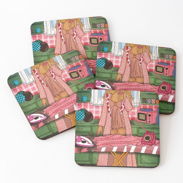 Item preview, Y2k Girl on telephone designed and sold by almostastick.