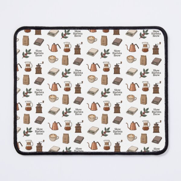 Item preview, Home Barista Brewing Aesthetic Coffee Lover Artisanal Kitchen Art designed and sold by Osmose-Studio ⭐⭐⭐⭐⭐.