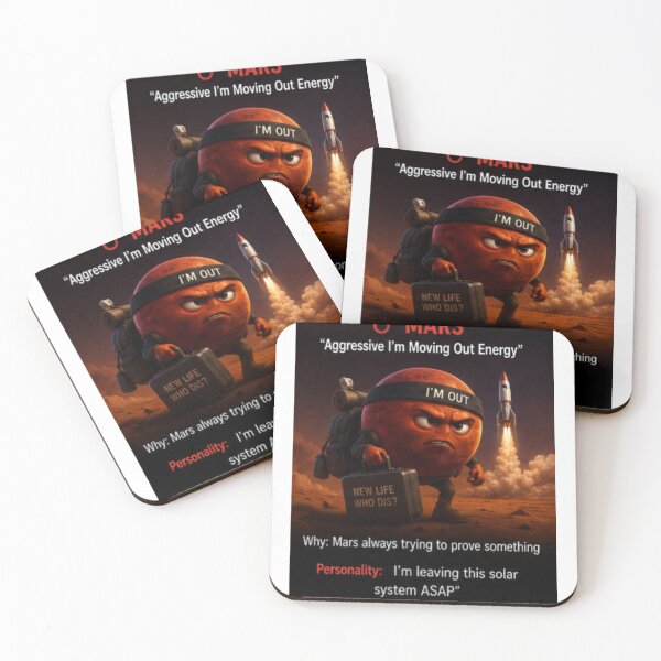 Item preview, MARS- AGGRESSIVE IM MOVING OUT ENERGY designed and sold by PLANET GOSSIP.