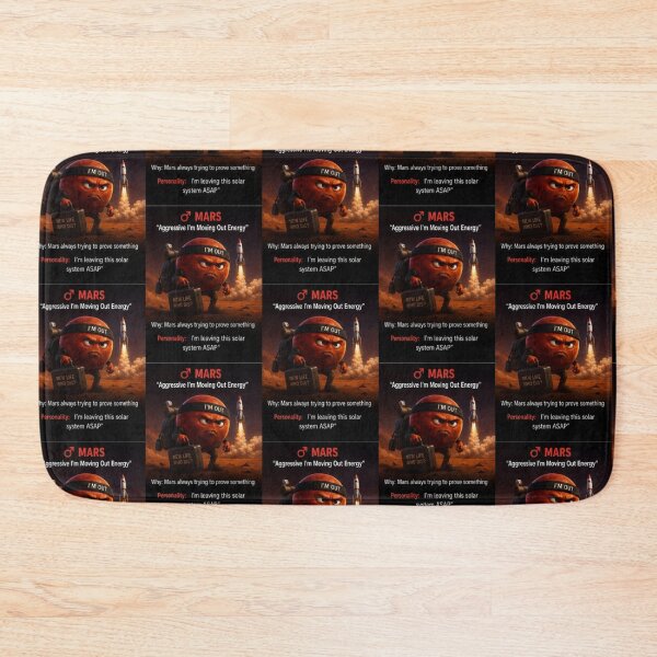 Item preview, MARS- AGGRESSIVE IM MOVING OUT ENERGY designed and sold by PLANET GOSSIP.