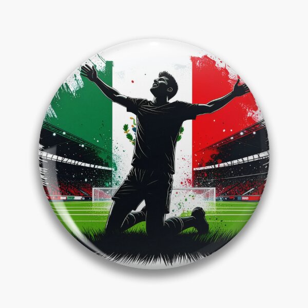 Item preview, Mexico Soccer Player Art — Mexican Football Flag Action Fan Print designed and sold by icemanphotos.