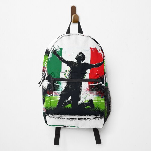 Item preview, Mexico Soccer Player Art — Mexican Football Flag Action Fan Print designed and sold by icemanphotos.