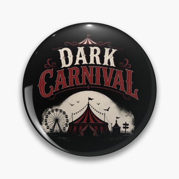 Item preview, Dark Carnival Vintage Horror Circus Design designed and sold by Shadryx.