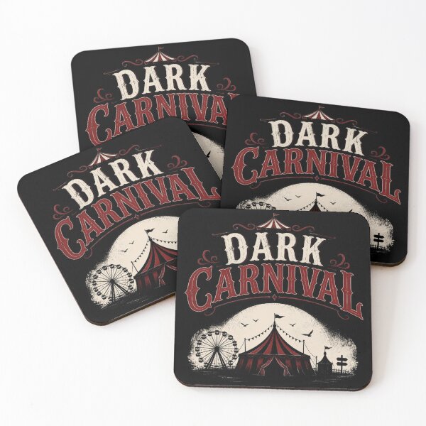 Item preview, Dark Carnival Vintage Horror Circus Design designed and sold by Shadryx.