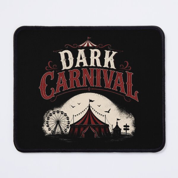 Item preview, Dark Carnival Vintage Horror Circus Design designed and sold by Shadryx.
