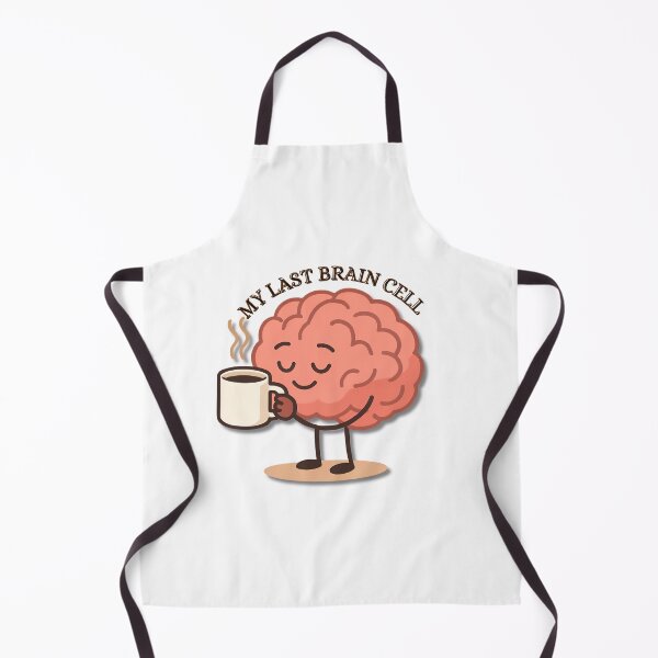 Item preview, Running on one brain cell & coffee designed and sold by Je-ss.
