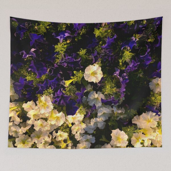 Item preview, Purple and white petunia bloom designed and sold by Je-ss.