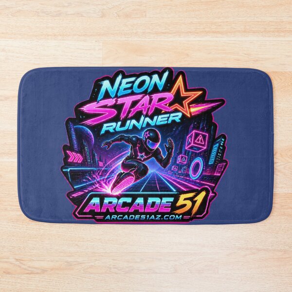 Item preview, Arcade 51: Neon Star Runner designed and sold by Arcade51az.