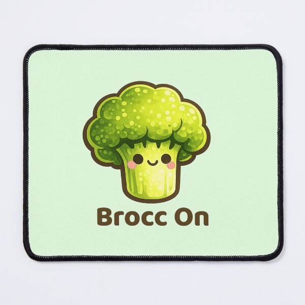 Item preview, Cute Broccoli — Brocc On designed and sold by DreamMachine69.