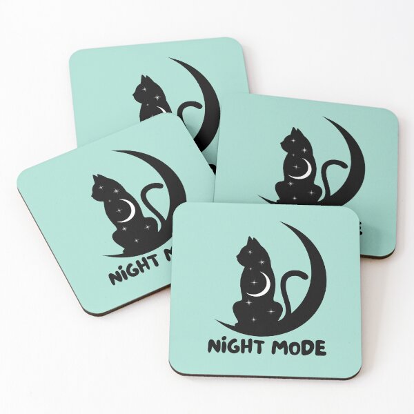 Item preview, Night Mode Cat designed and sold by AdicretorDesign.