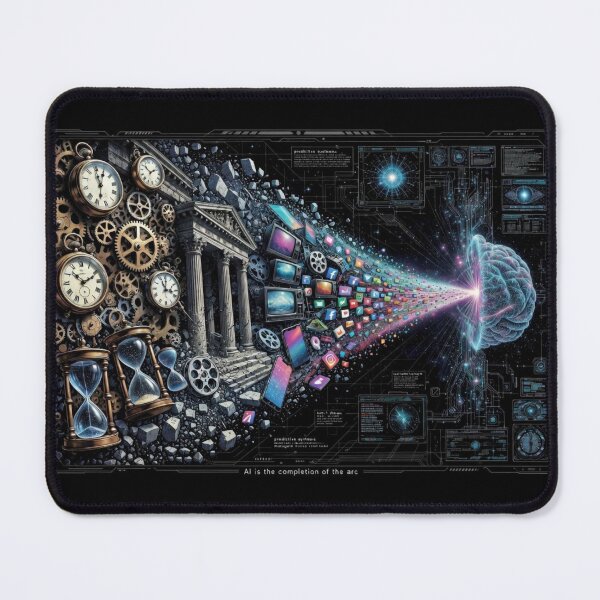 Item preview, From cycles to mechanical time to a predictive future designed and sold by Fractal_Psyience.