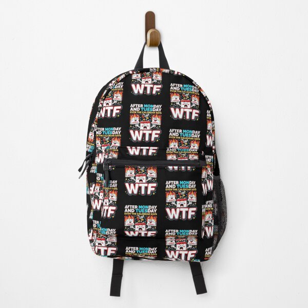 Item preview, After Monday and Tuesday Even the Calendar Says WTF Funny Coworker Humor designed and sold by Redgiant87x.
