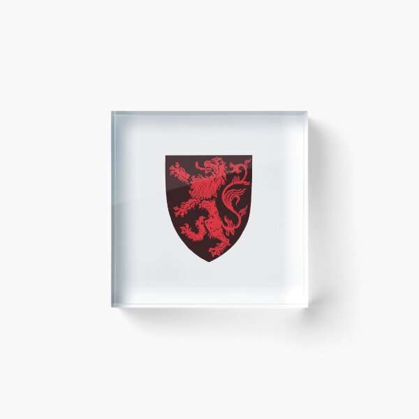 Item preview, Blood Red Lion Crest designed and sold by Dungeon-Shop.