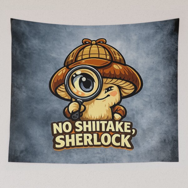 Item preview, No Shiitake, Sherlock designed and sold by PurrfectWhisper.