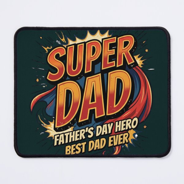 Item preview, Super Dad Father's Day Hero Retro Comic designed and sold by PACS0011.
