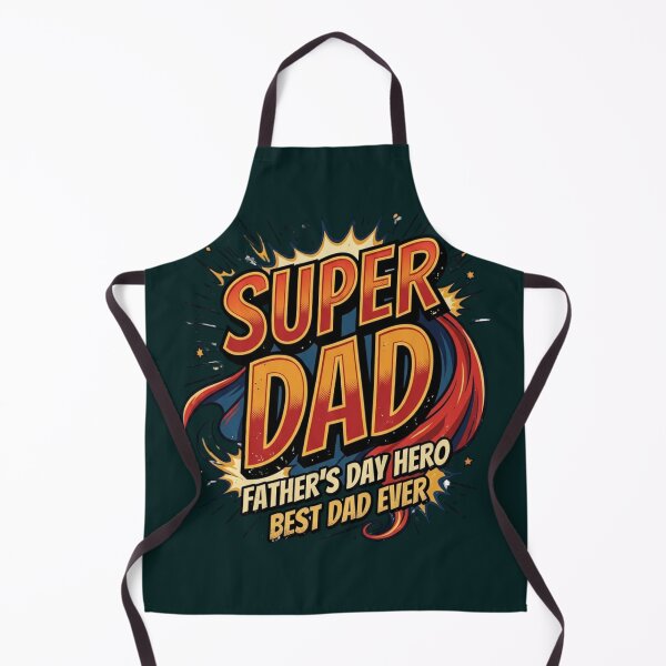 Item preview, Super Dad Father's Day Hero Retro Comic designed and sold by PACS0011.