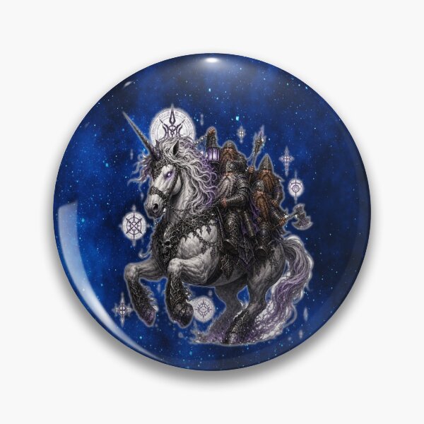 Item preview, Celestial Crusader: The Enchanted Unicorn designed and sold by MysticOzzy.