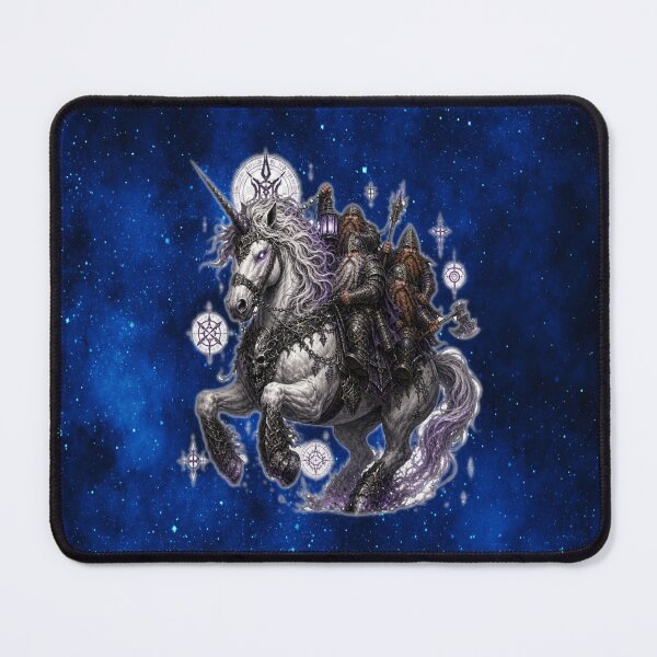 Item preview, Celestial Crusader: The Enchanted Unicorn designed and sold by MysticOzzy.