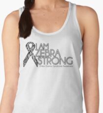 Zebra Strong- Ehlers Danlos Syndrome Awareness Women's Tank Top