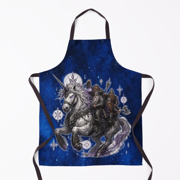 Item preview, Celestial Crusader: The Enchanted Unicorn designed and sold by MysticOzzy.