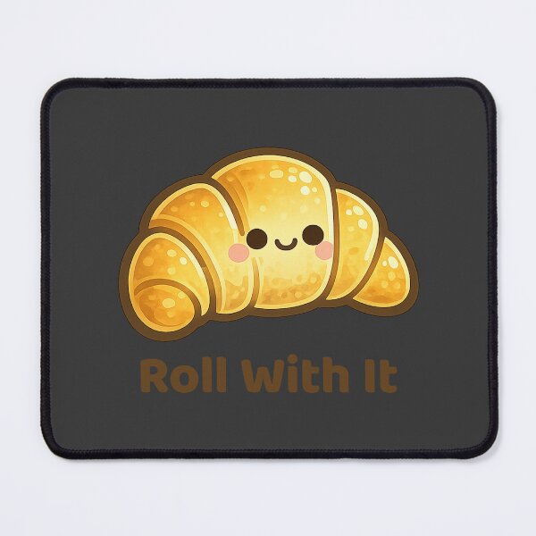 Item preview, Cute Croissant — Roll With It designed and sold by DreamMachine69.