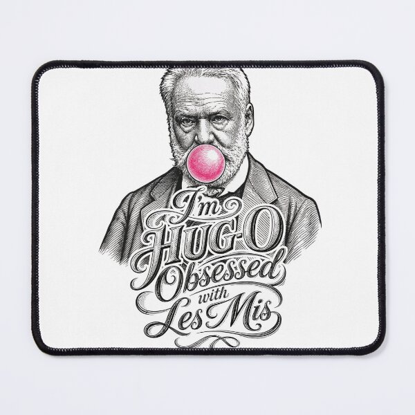 Item preview, Wall Art - Postcard - Hug-O Obsessed: Bubblegum Les Mis designed and sold by ForeverPrintsOK.